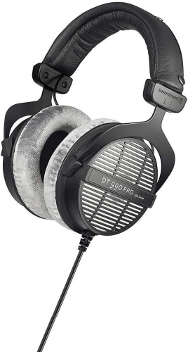 beyerdynamic DT 990 PRO single-line over-ear studio headphones 250 ohms suitable for mixing, mastering and editing