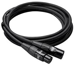 Hosa Pro REAN XLR microphone cable HMIC005 5 Feet
