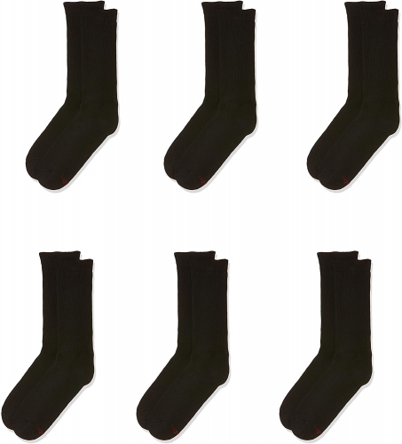 Hanes Hanes Classics 6-Pack Dye Sailor Socks * One Size