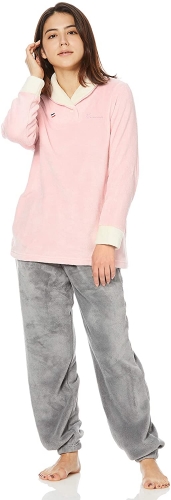 Gunze County is home service CMS COMME series long-sleeved trousers led fleece MF625 8W female models