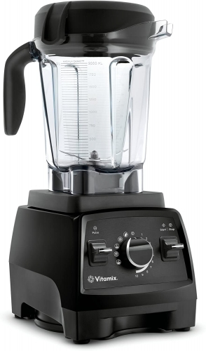 Vitamix Professional Series 750 Wall Breaker, Professional Grade, 64 oz/approximately 1.9 liters Low container, black, transformer required