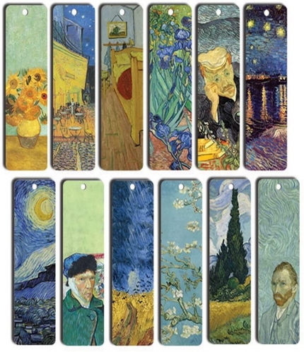 Van Gogh bookmark 12 pieces