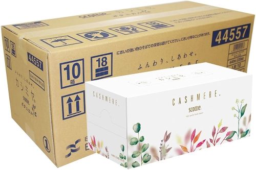 [Sold in FCL] Scottish Highland Cashmere Paper Towels 440 pieces (220 sets) × 10 boxes of 10