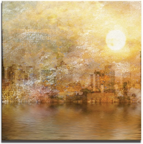 JP London SQSCNV0021 Hanging at any time North American art gallery packaging heavyweight canvas wall Venetian painting 35.56cm