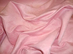 LUVFABRICS polyester micro suede solid color artificial upholstery fabric garment fabric pink by the yard suede