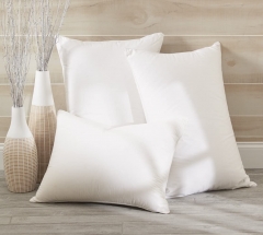 Dreamstead by Cuddledown luxurious 700FP goose down medium pillow, King cotton satin