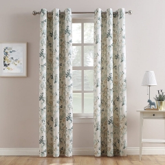 SUN ZERO NO. 918 roelyn floral print casual texture curtain fabric